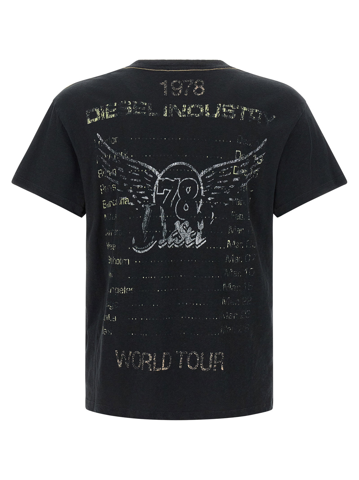 Diesel T-gerio-a T-shirt-Topwear-[Adult]-[Female]-2022 Online Blue Zone Planet