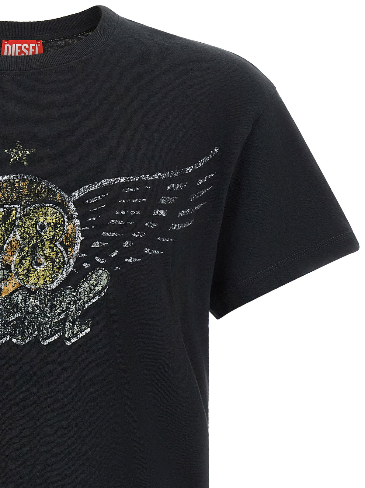 Diesel T-gerio-a T-shirt-Topwear-[Adult]-[Female]-2022 Online Blue Zone Planet