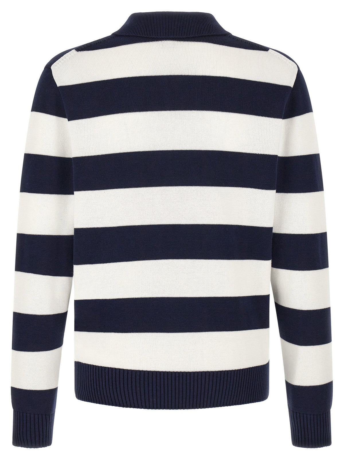 Lacoste Striped Pulover With Polo Collar-Topwear-[Adult]-[Female]-2022 Online Blue Zone Planet