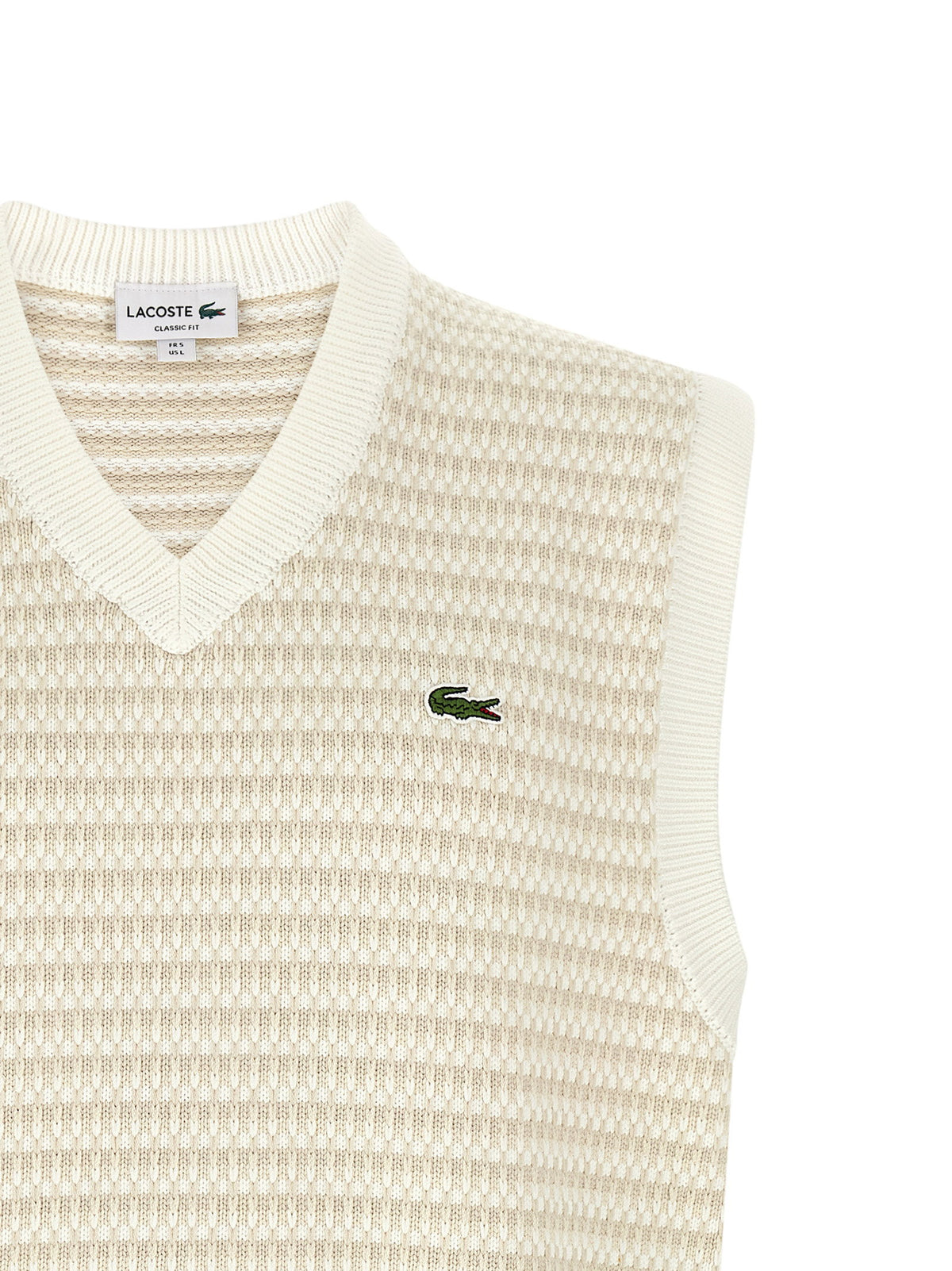 Lacoste Knit Vest-Vests-[Adult]-[Female]-2022 Online Blue Zone Planet
