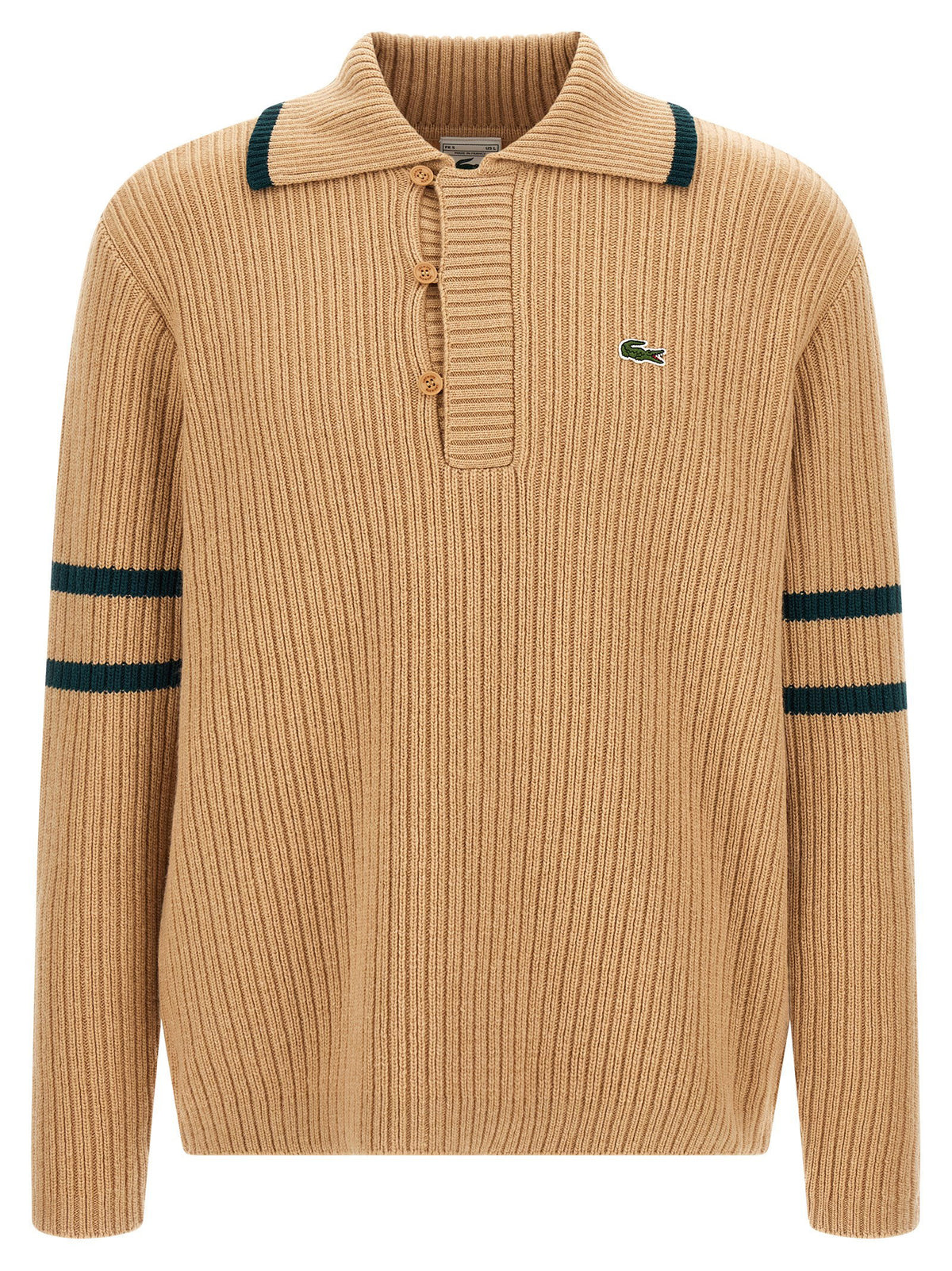 Lacoste Beige Archive Edition Sweater-TOPS / DRESSES-[Adult]-[Female]-5-Beige-2022 Online Blue Zone Planet