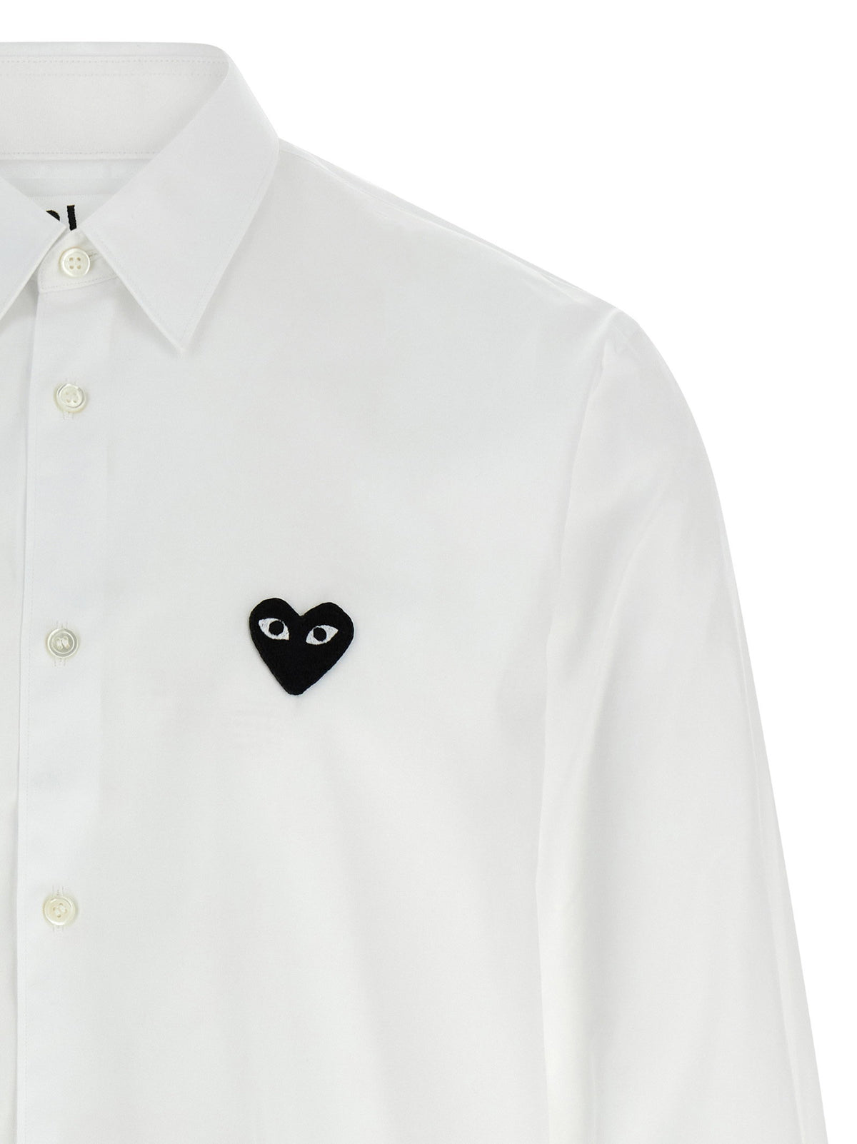Comme Des Garçons Play Black Heart Shirt-Shirts-[Adult]-[Female]-2022 Online Blue Zone Planet