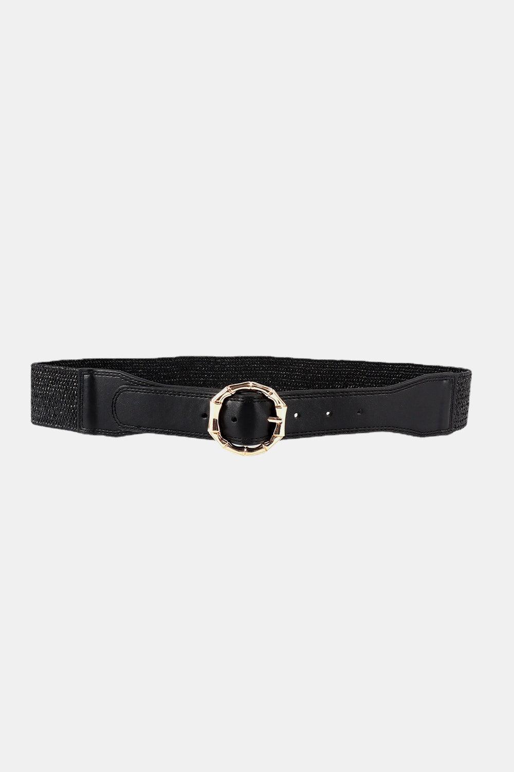 Alloy Buckle Braided Belt BLUE ZONE PLANET