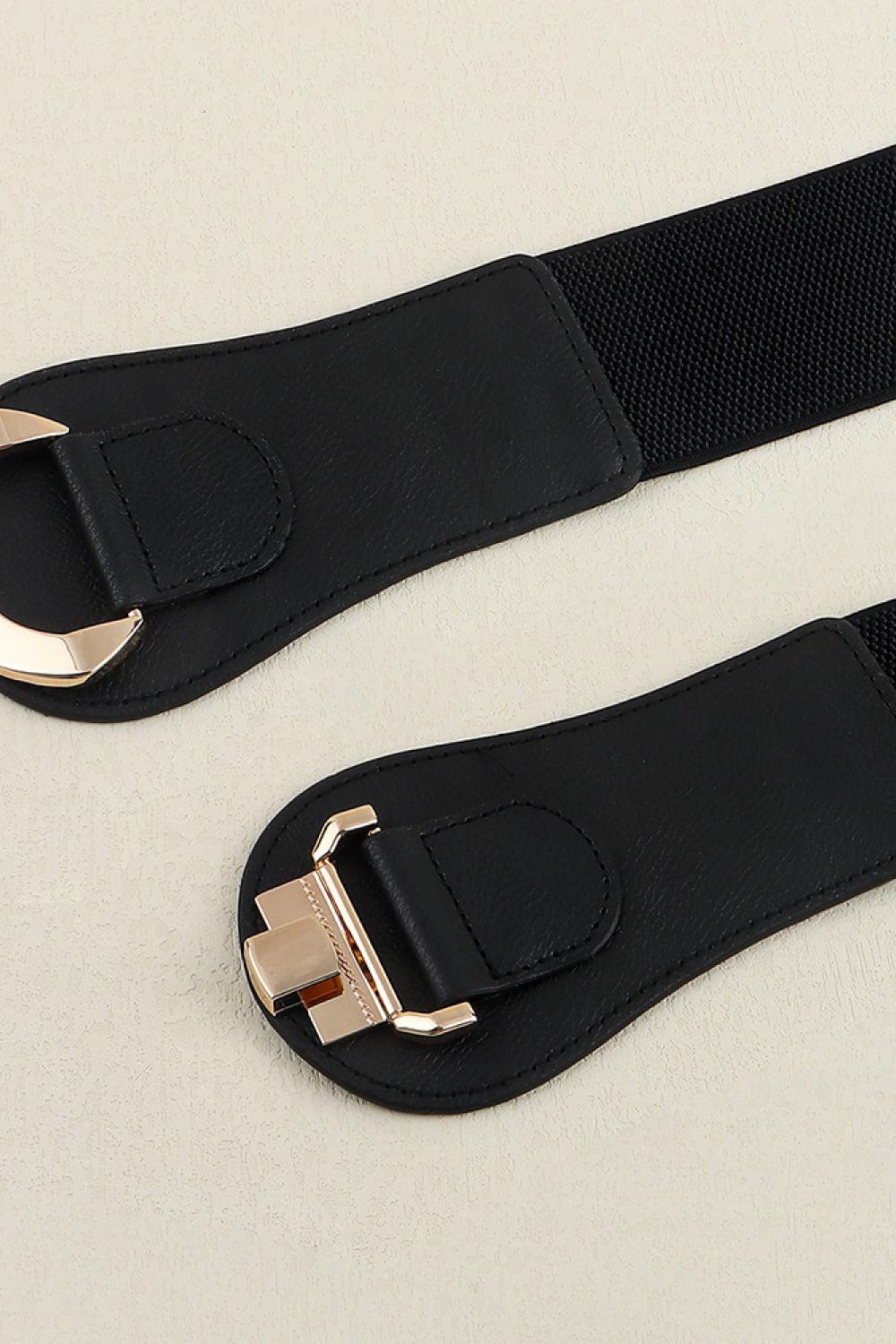 Alloy Buckle Elastic Belt BLUE ZONE PLANET