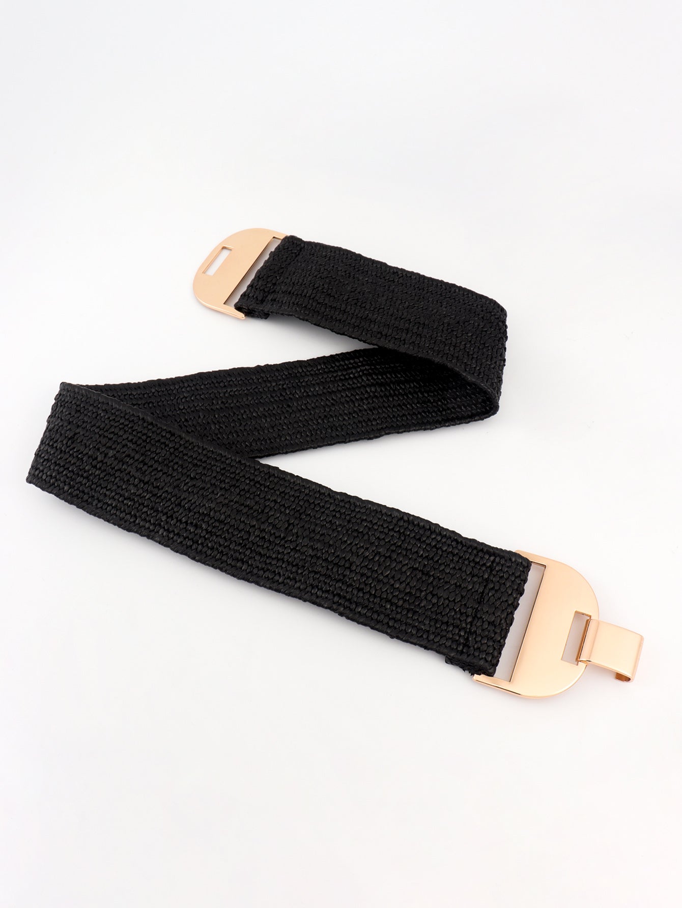 Alloy Buckle Elastic Belt BLUE ZONE PLANET