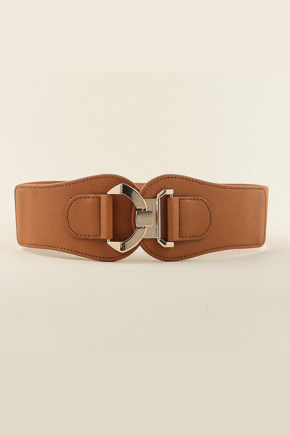 Alloy Buckle Elastic Belt BLUE ZONE PLANET