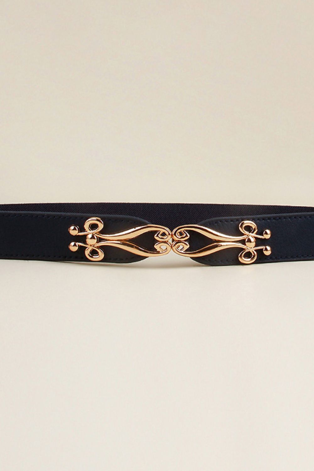 Alloy Buckle Elastic Belt BLUE ZONE PLANET