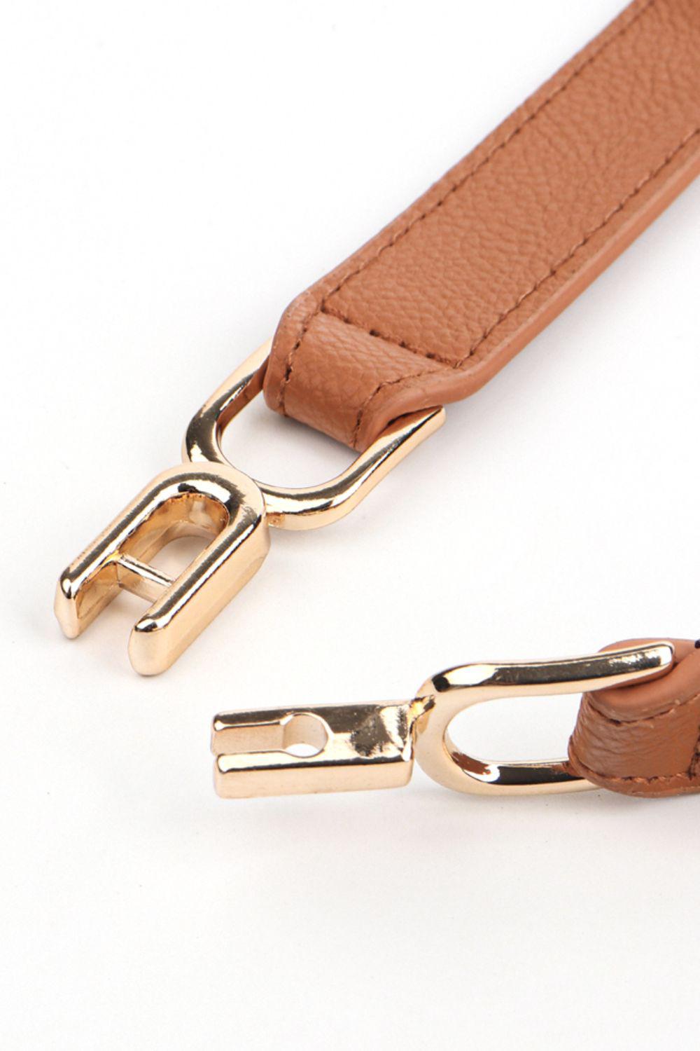 Alloy Buckle Elastic Belt BLUE ZONE PLANET