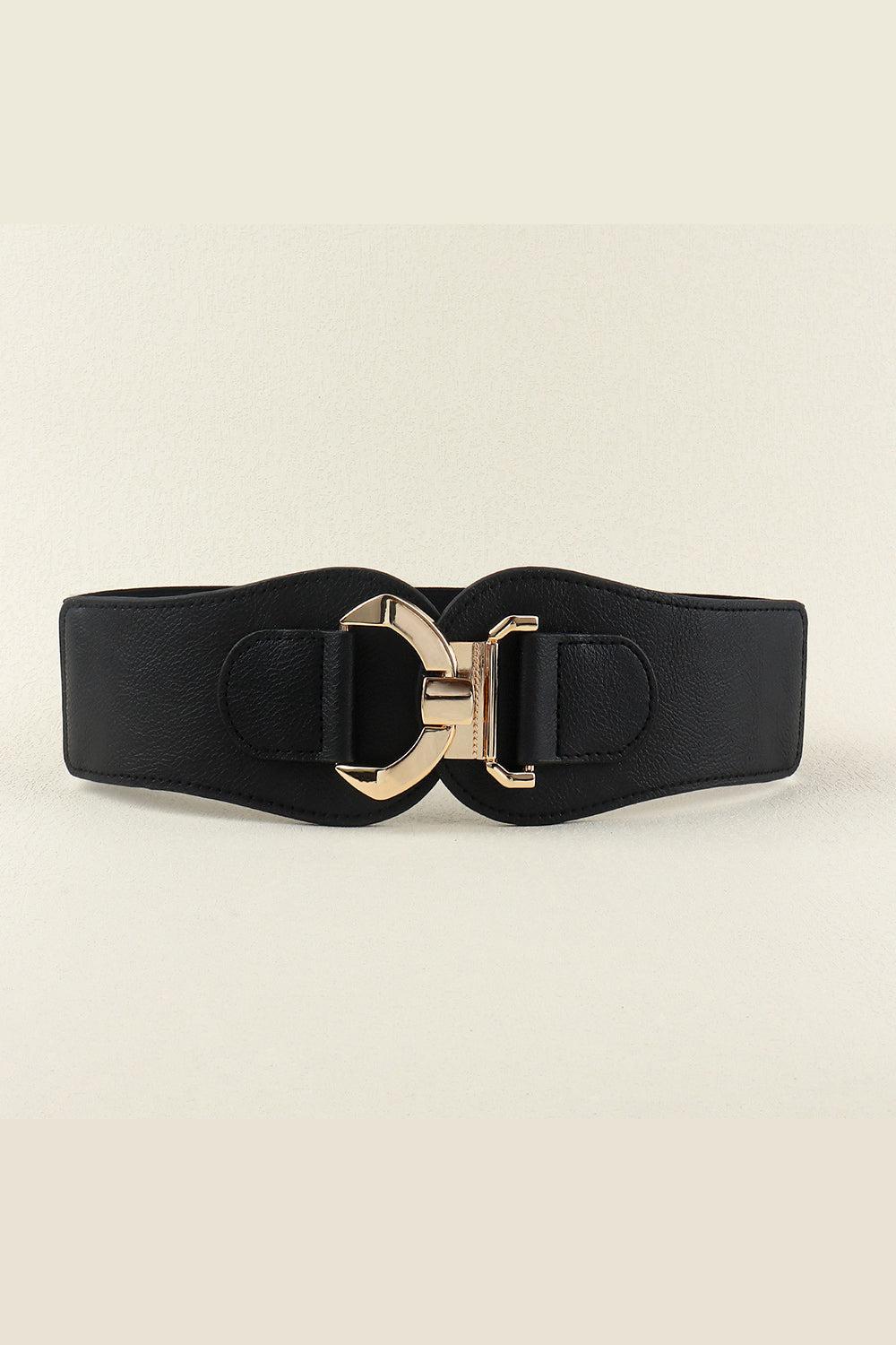 Alloy Buckle Elastic Belt BLUE ZONE PLANET