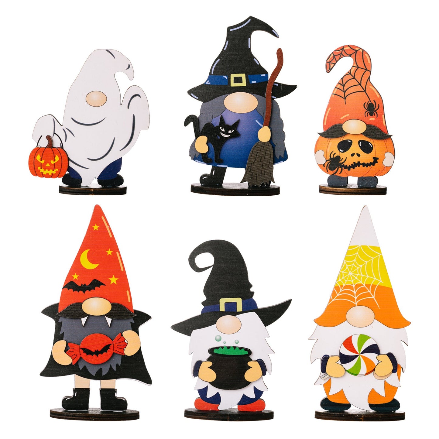 Assorted 2-Piece Halloween Element Ornaments BLUE ZONE PLANET