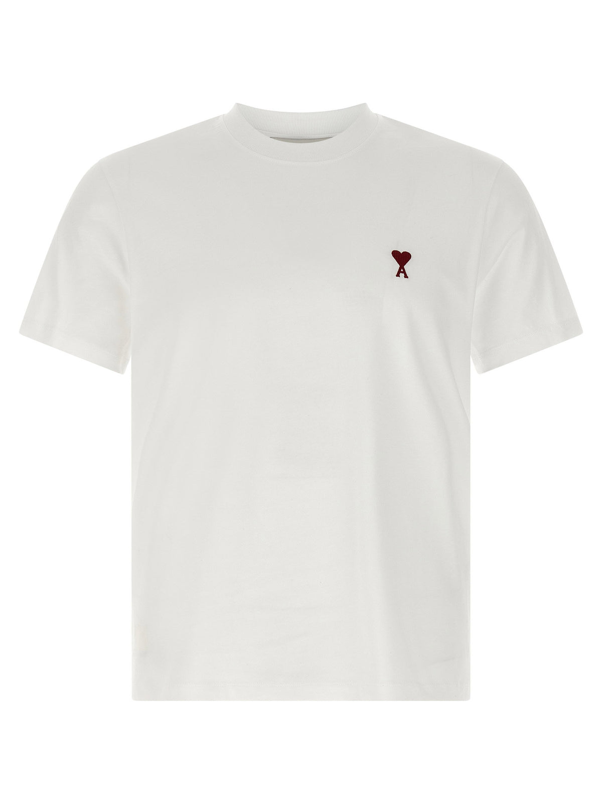 Ami Paris Ami De Coeur T-shirt-Topwear-[Adult]-[Female]-2022 Online Blue Zone Planet