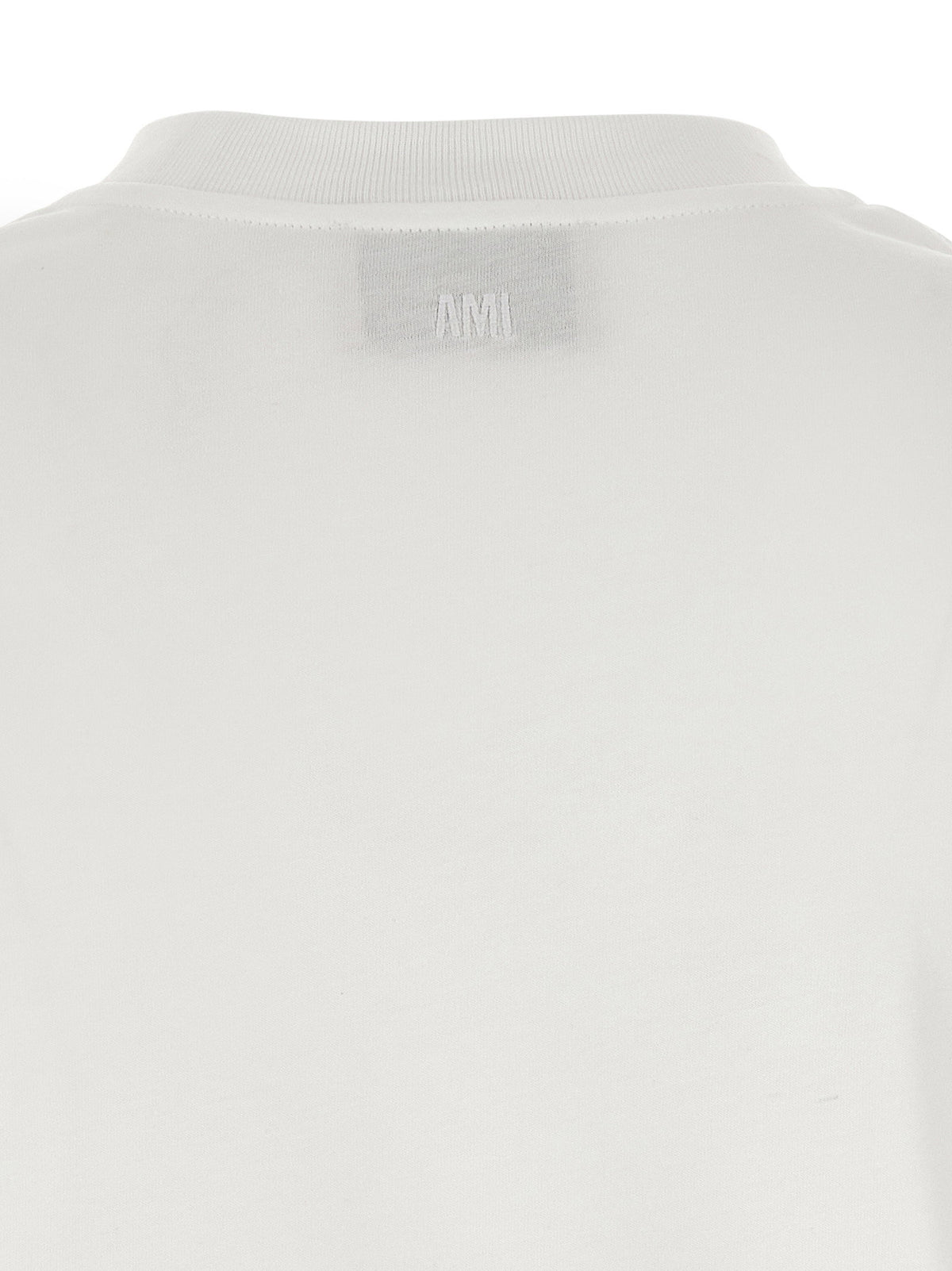 Ami Paris Ami De Coeur T-shirt-Topwear-[Adult]-[Female]-2022 Online Blue Zone Planet