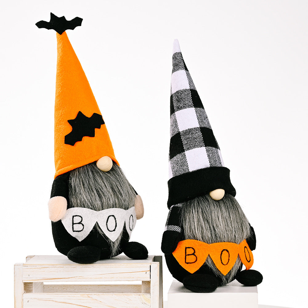 BOO Pointed Hat Faceless Gnome BLUE ZONE PLANET