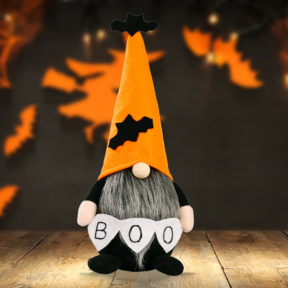 BOO Pointed Hat Faceless Gnome BLUE ZONE PLANET