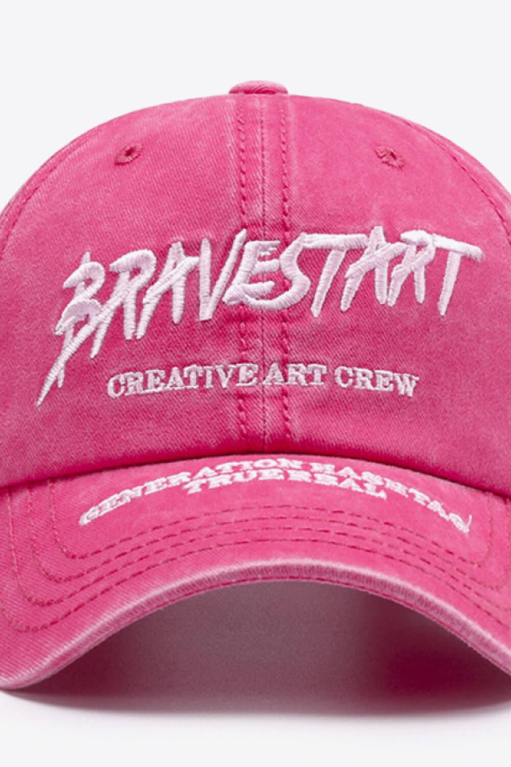 BRAVE START Graphic Baseball Cap BLUE ZONE PLANET