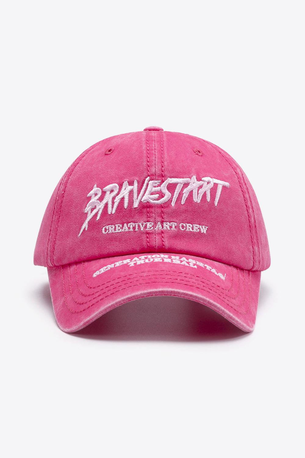 BRAVE START Graphic Baseball Cap BLUE ZONE PLANET