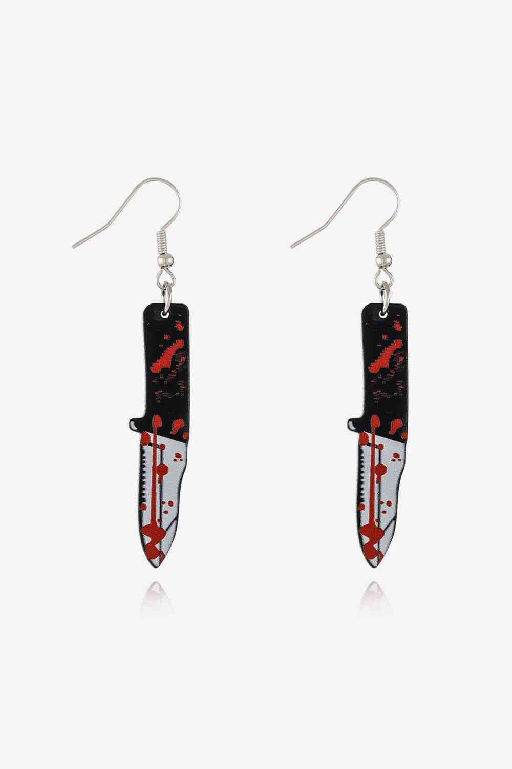 Bloody Horror Drop Earrings BLUE ZONE PLANET