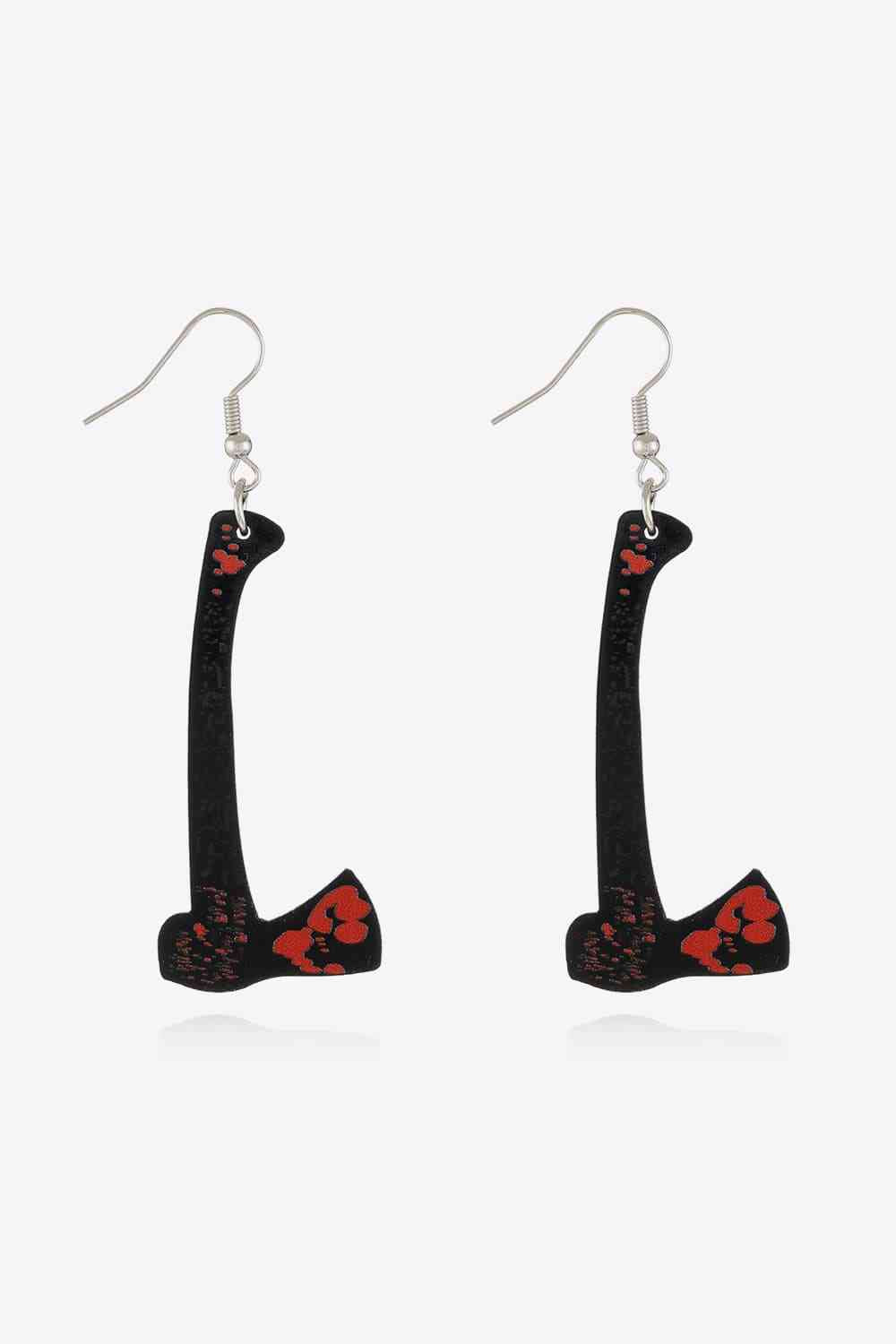 Bloody Horror Drop Earrings BLUE ZONE PLANET