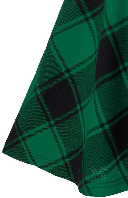 Blue Zone Planet |  Giselle's A-Line Plaid Print Mini Skirt BLUE ZONE PLANET