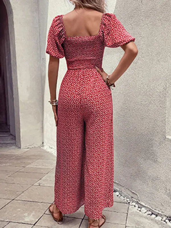 Blue Zone Planet | Printed Jumpsuit BLUE ZONE PLANET