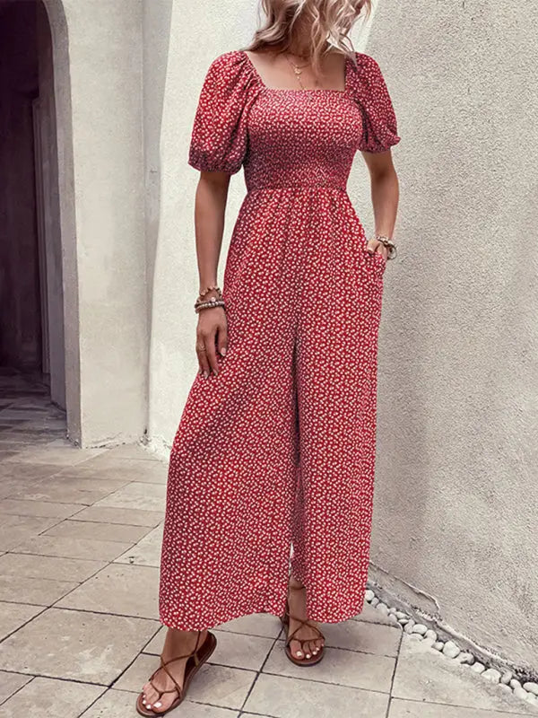 Blue Zone Planet | Printed Jumpsuit BLUE ZONE PLANET