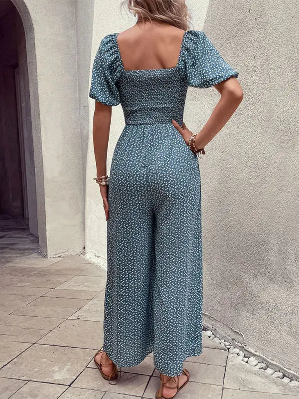 Blue Zone Planet | Printed Jumpsuit BLUE ZONE PLANET