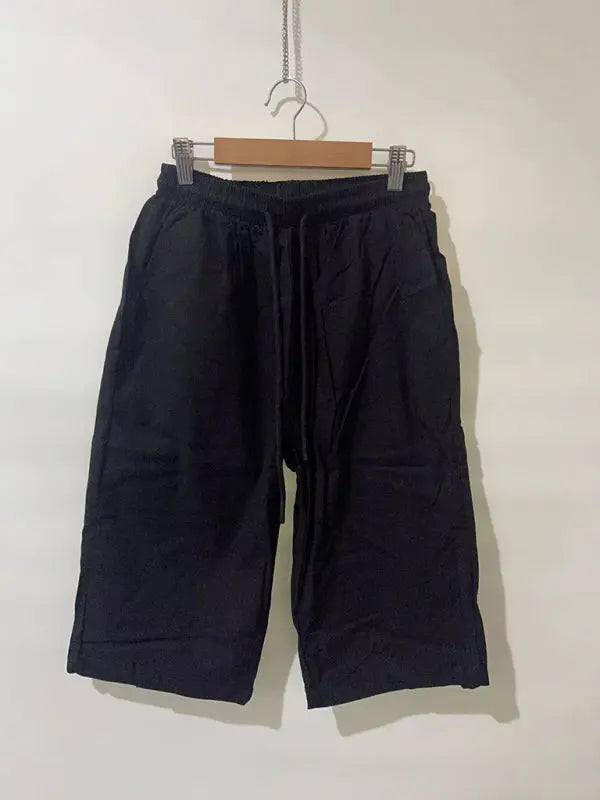 Blue Zone Planet |  Scarlett's elastic casual cotton shorts with pockets kakaclo
