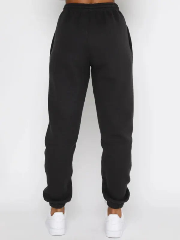Blue Zone Planet |  Solid Color Round able Collar Pullover Long Sleeve Trousers Sweater Suit BLUE ZONE PLANET