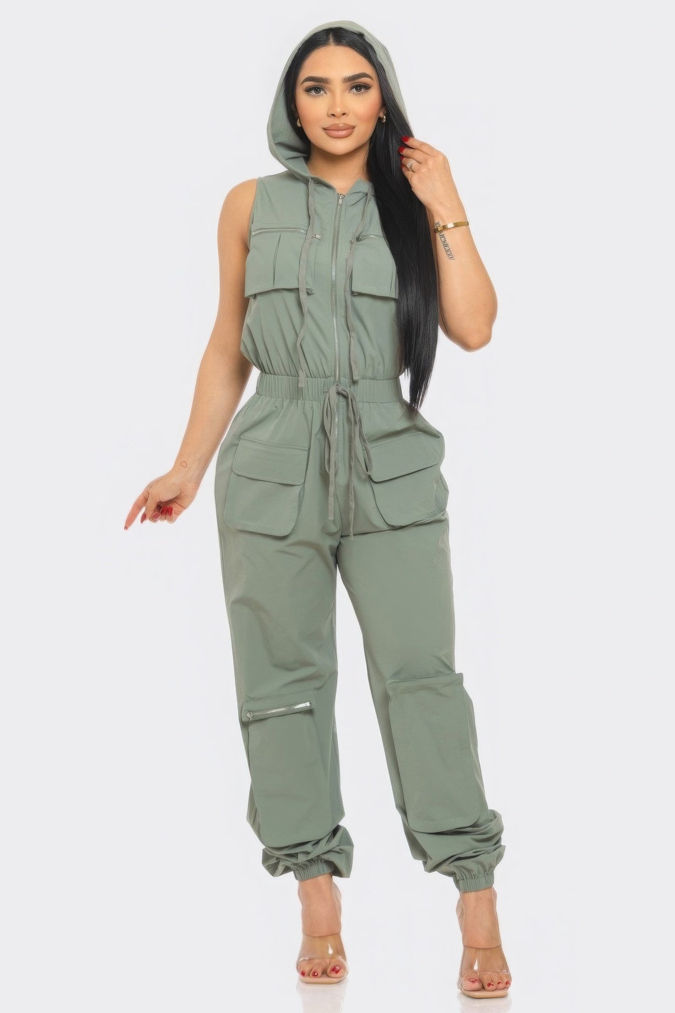 Cargo Jumpsuit-[Adult]-[Female]-2022 Online Blue Zone Planet