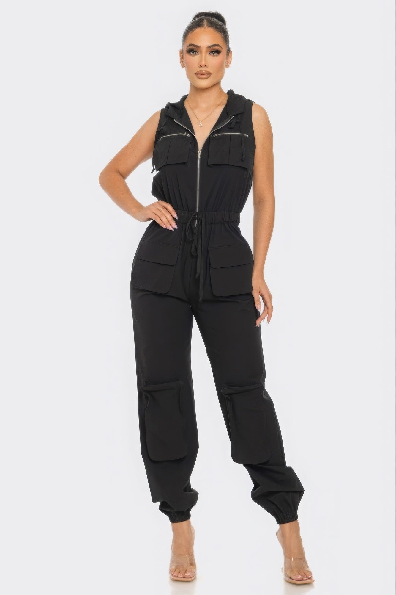 Cargo Jumpsuit-[Adult]-[Female]-2022 Online Blue Zone Planet