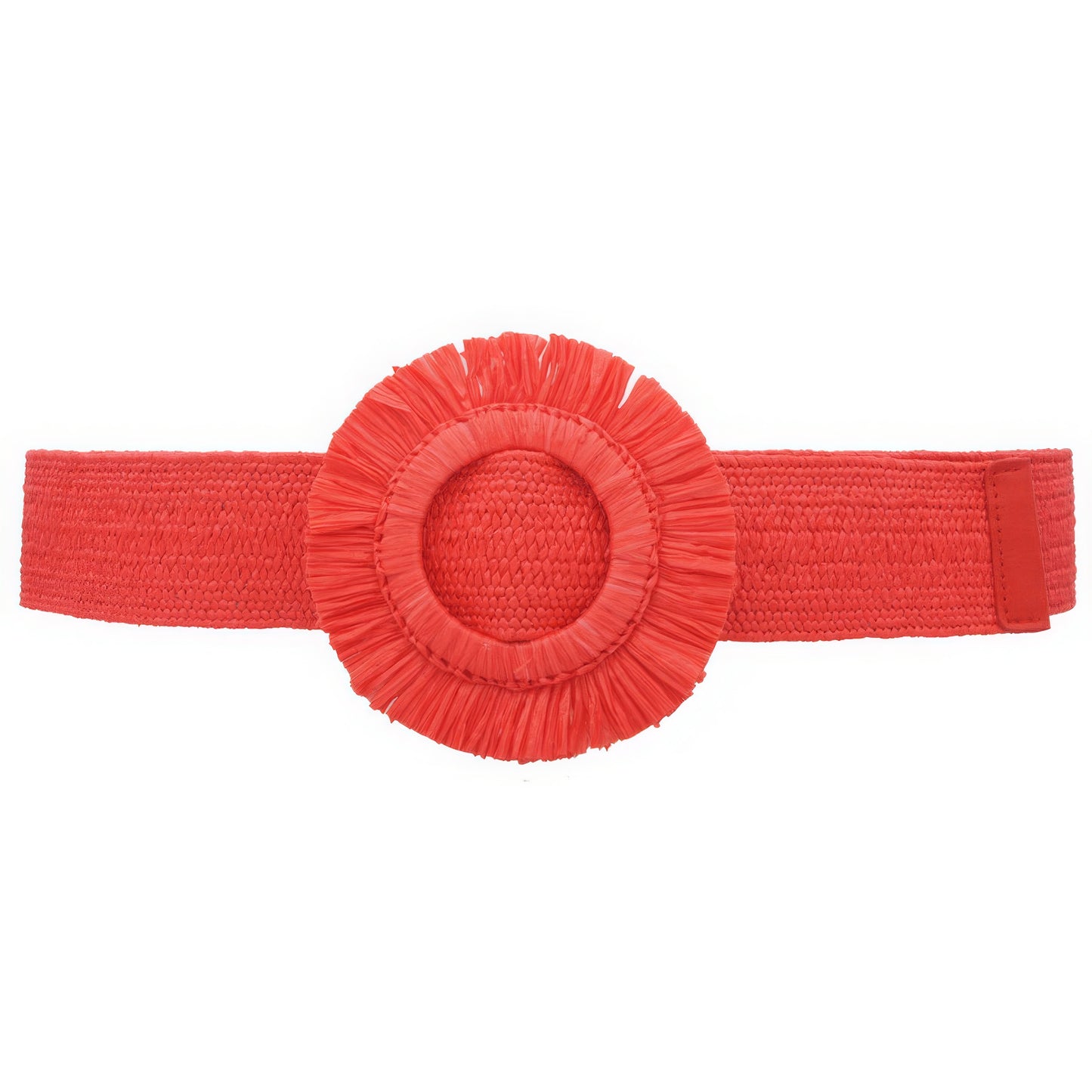 Fringe Circle Straw Belt-[Adult]-[Female]-Red-2022 Online Blue Zone Planet