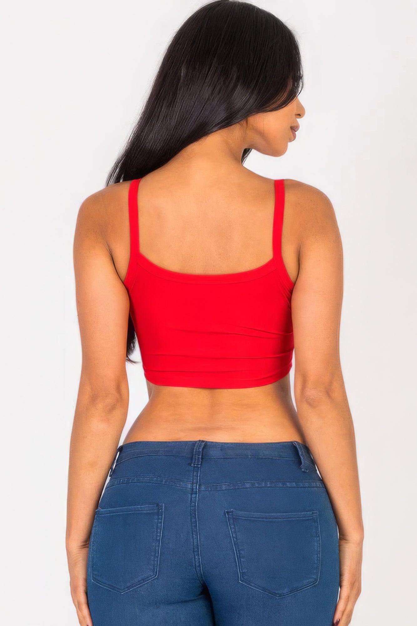 Ribbed Knit Cami Crop Top-CROP TOP-[Adult]-[Female]-2022 Online Blue Zone Planet