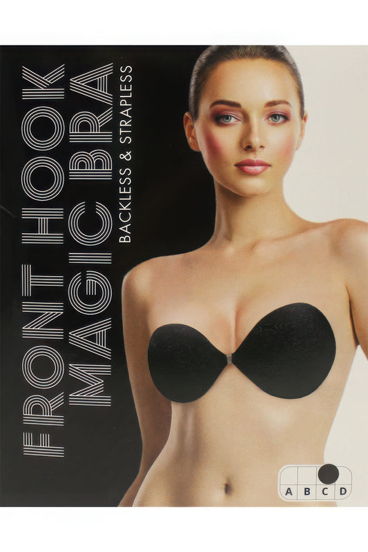 Blue Zone Planet | Front Hook Magic Bra-TOPS / DRESSES-[Adult]-[Female]-Black-A-One SIze-2022 Online Blue Zone Planet