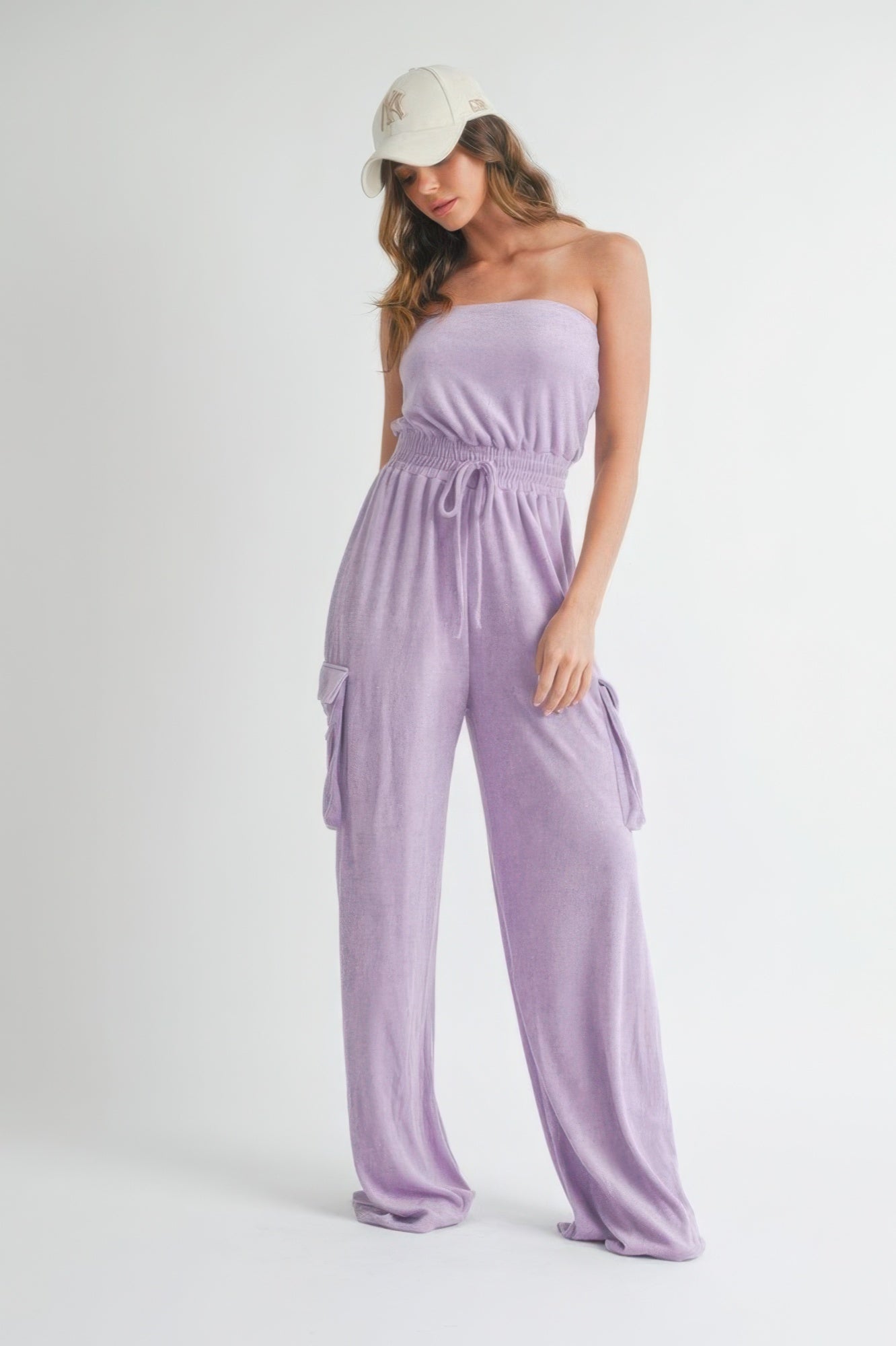 Tube Top Jumpsuit Romper-[Adult]-[Female]-2022 Online Blue Zone Planet