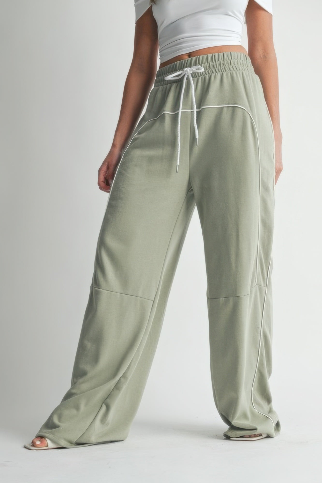 Drawstring Pants-[Adult]-[Female]-2022 Online Blue Zone Planet