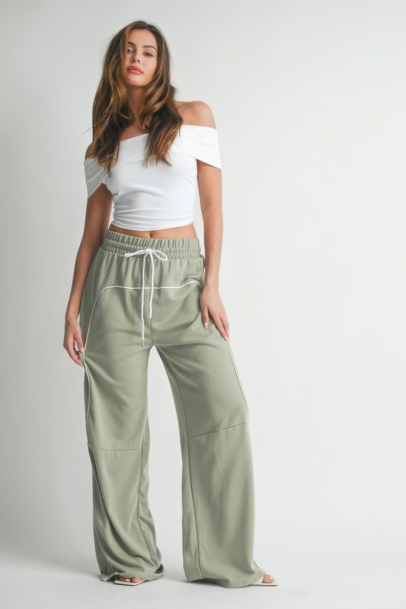 Drawstring Pants-[Adult]-[Female]-2022 Online Blue Zone Planet