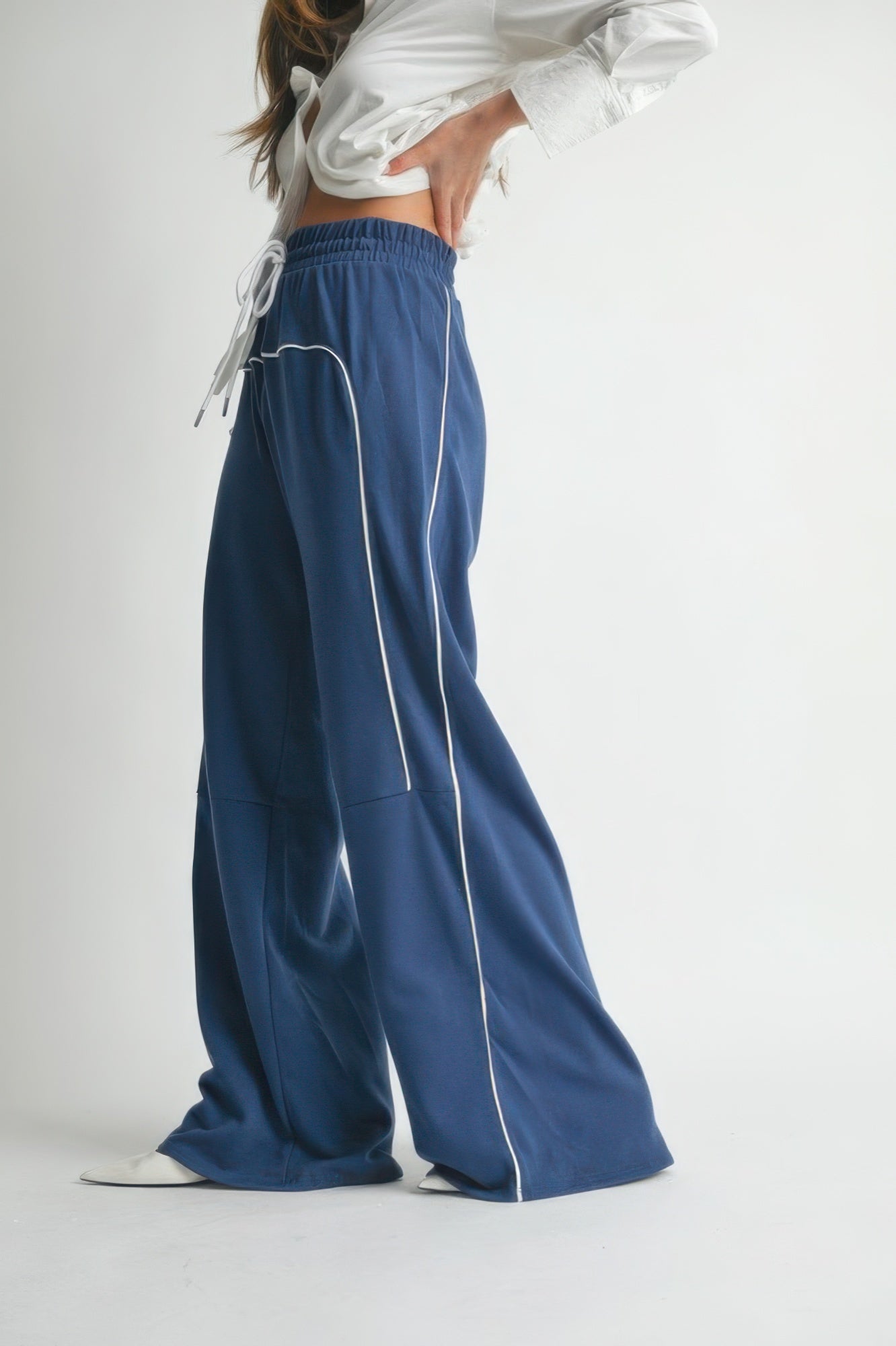 Drawstring Pants-[Adult]-[Female]-2022 Online Blue Zone Planet