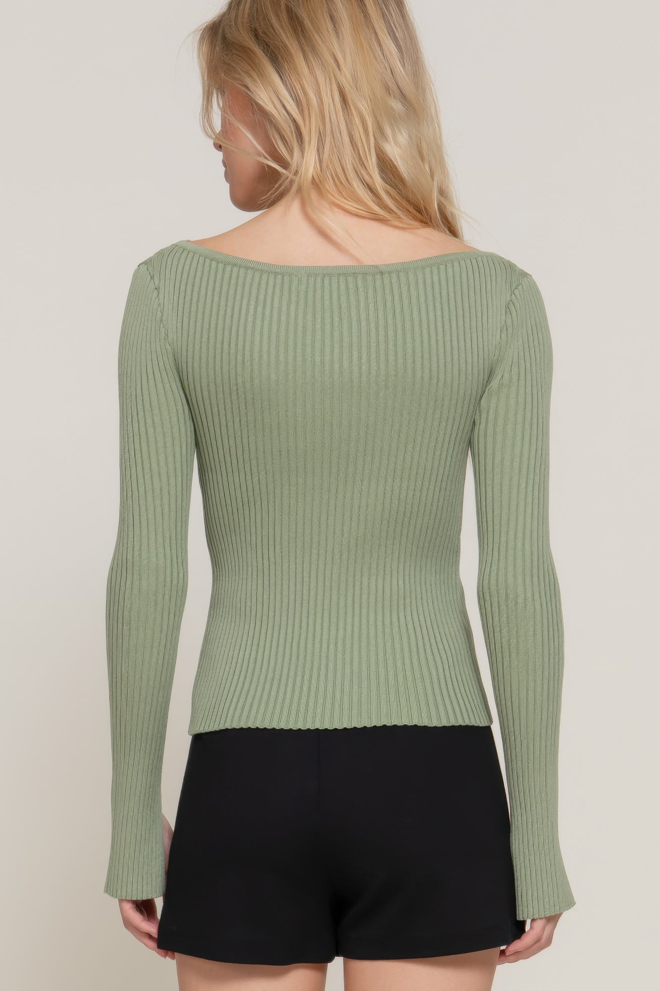 Blue Zone Planet | Long Sleeve Boat Neck Sweater-[Adult]-[Female]-2022 Online Blue Zone Planet