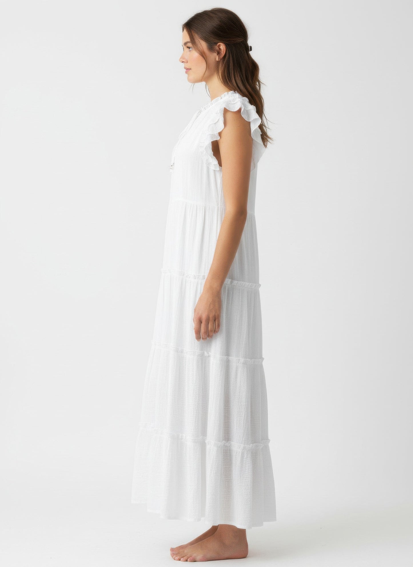 Mlle Gabrielle Solid Cap Sleeve Dress – Blue Zone Planet Mlle Gabrielle Solid Cap Sleeve Dress – Blue Zone Planet