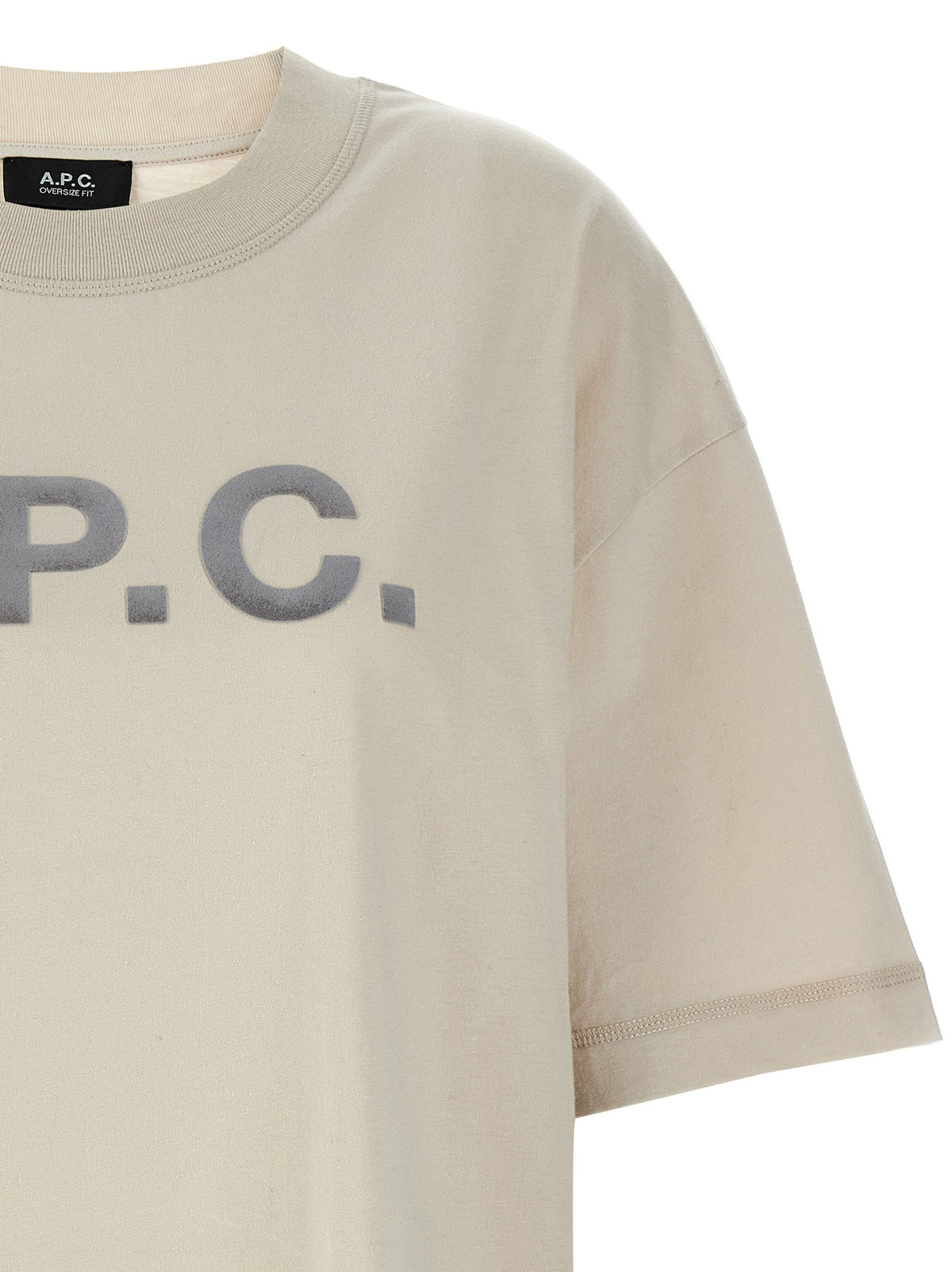 A.p.c. Oversize Grand Vpc T-shirt-Topwear-[Adult]-[Female]-2022 Online Blue Zone Planet