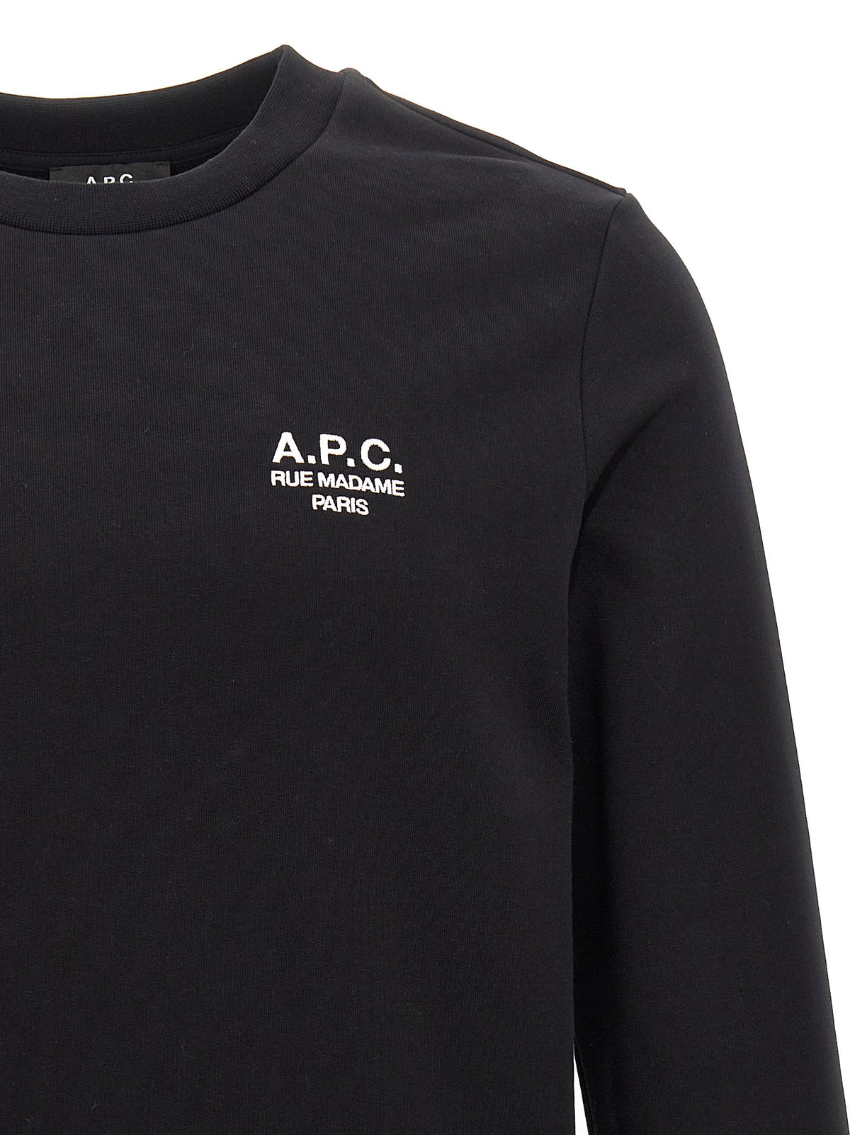 A.p.c. Rue Madame Sweatshirt-Topwear-[Adult]-[Female]-2022 Online Blue Zone Planet