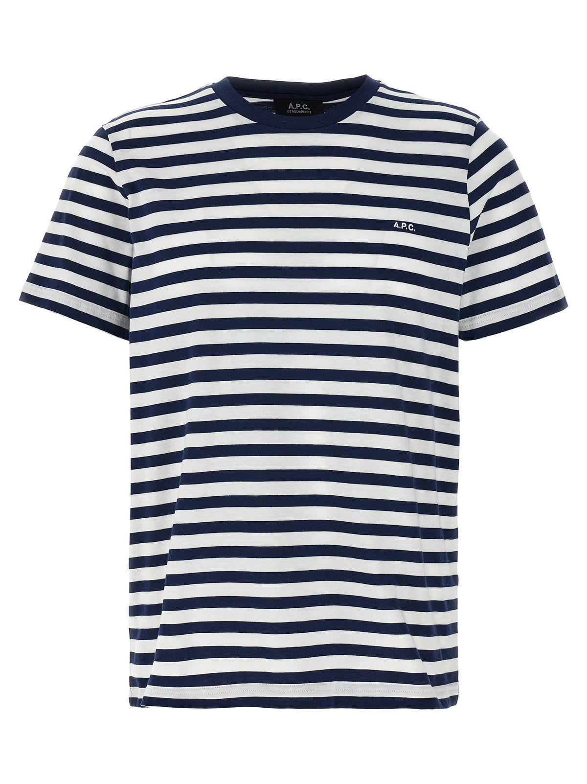 A.p.c. Emilien T-shirt-Topwear-[Adult]-[Female]-XL-Blue-2022 Online Blue Zone Planet