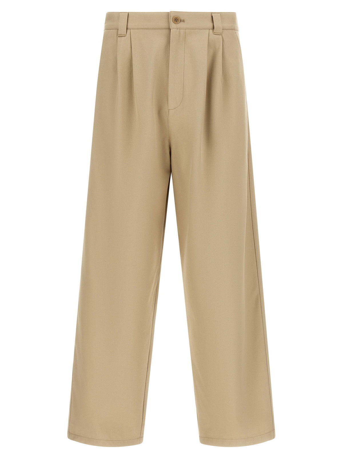 A.p.c. Ricky Pants-Trousers-[Adult]-[Female]-46 IT-Beige-2022 Online Blue Zone Planet