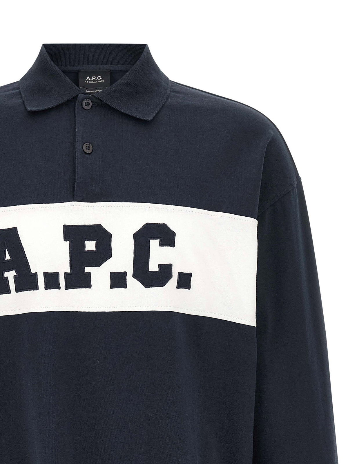A.p.c. Alexis Polo Shirt-Shirts-[Adult]-[Female]-2022 Online Blue Zone Planet