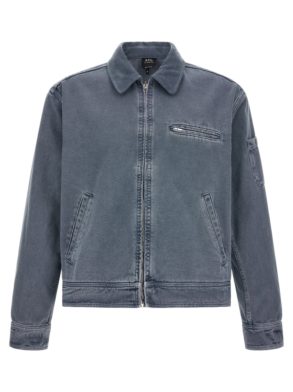 A.p.c. Alexis Jacket-Jackets-[Adult]-[Female]-L-Gray-2022 Online Blue Zone Planet