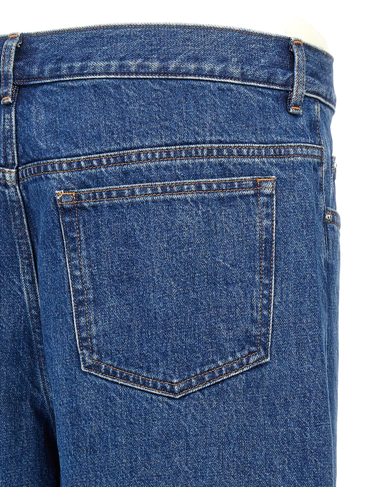 A.p.c. Fairfax Jeans-Jeans-[Adult]-[Female]-2022 Online Blue Zone Planet