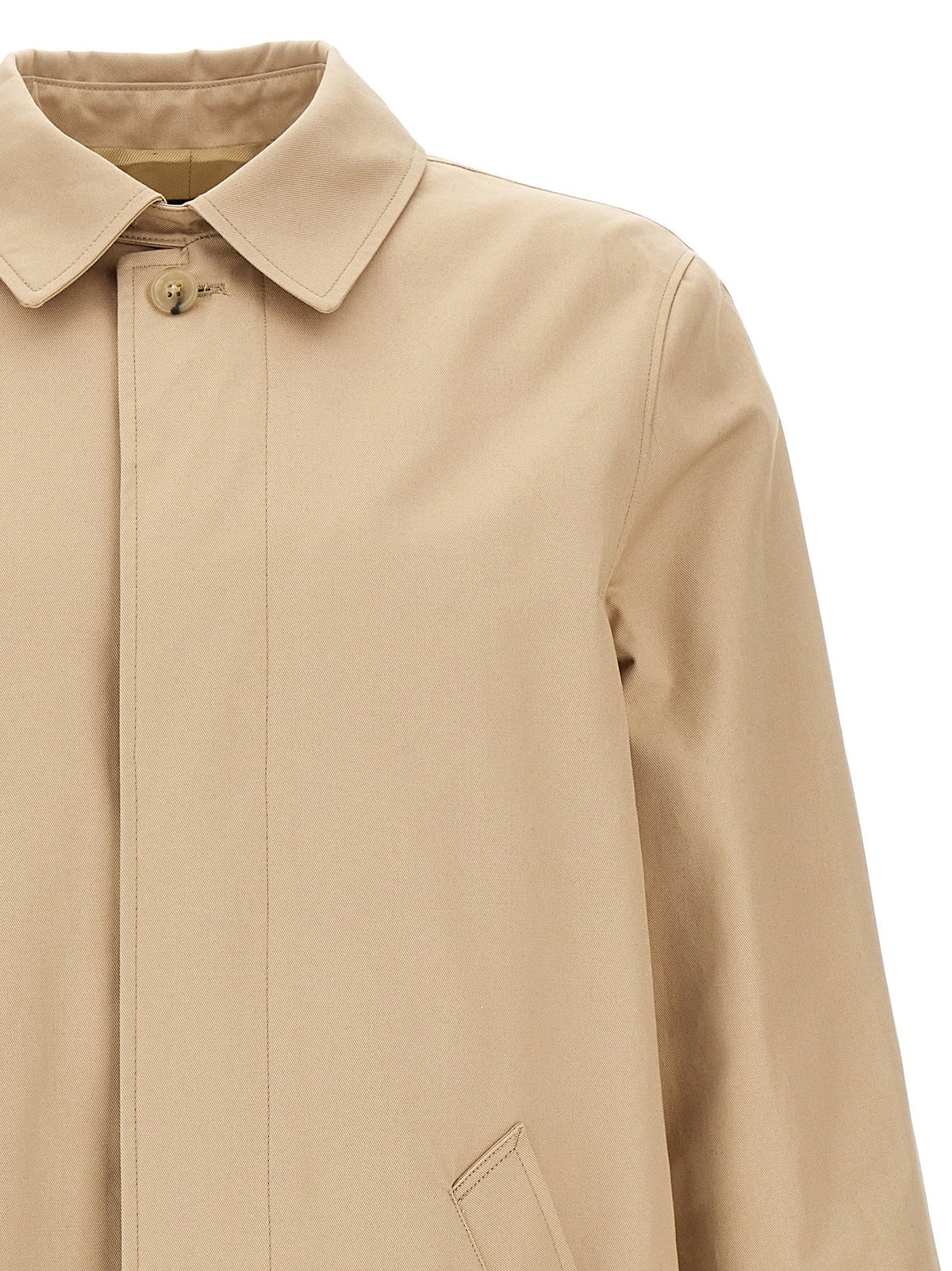 A.p.c. Mac Ville Trench Coat-Coats-[Adult]-[Female]-2022 Online Blue Zone Planet