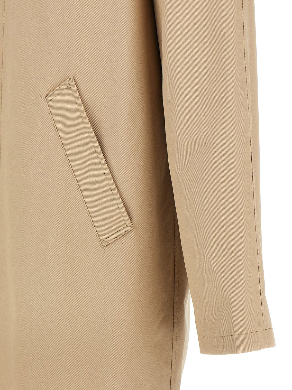 A.p.c. Mac Ville Trench Coat-Coats-[Adult]-[Female]-2022 Online Blue Zone Planet