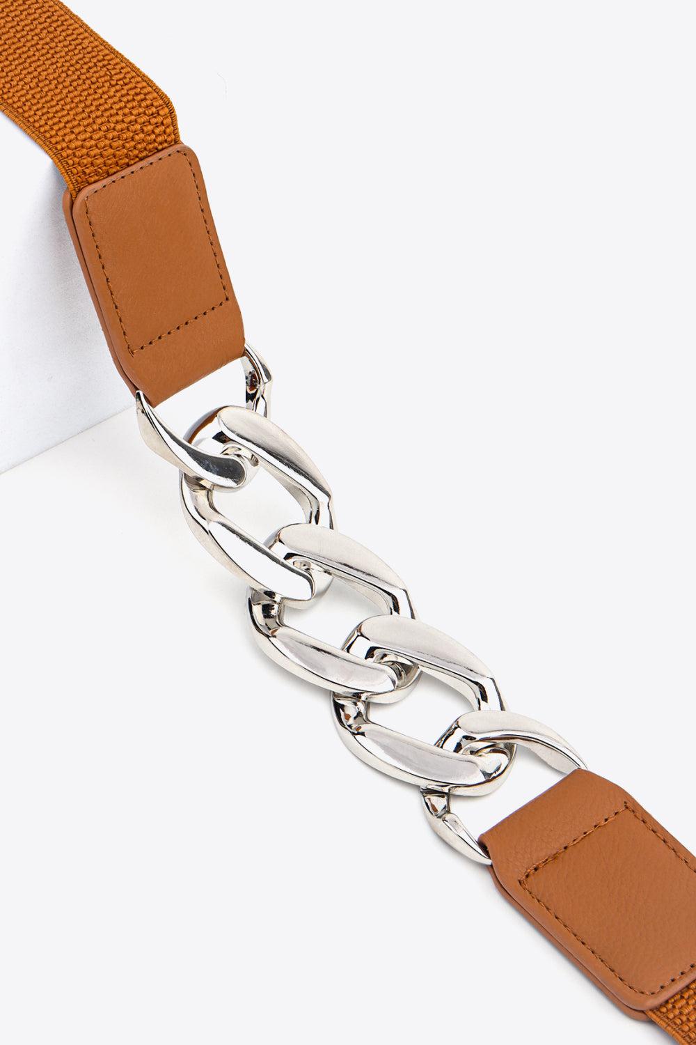 Chain Detail Elastic Belt BLUE ZONE PLANET