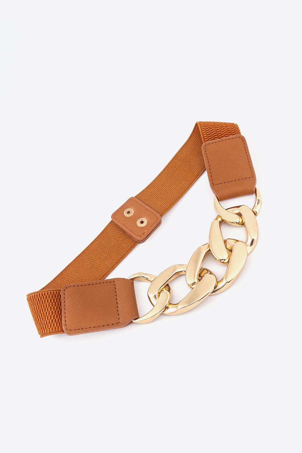 Chain Detail Elastic Belt BLUE ZONE PLANET